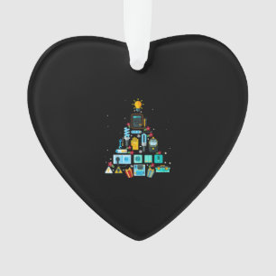 Funny Electrician Christmas Tree Ornament