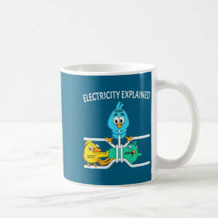 Funny Electrician For Men Women Electricity Engine Coffee Mug