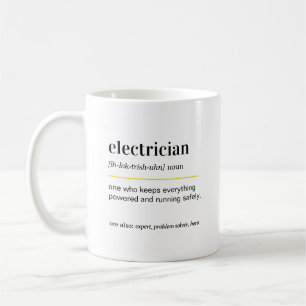 Funny Electrician Gift Coffee Mug