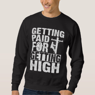 Funny Electrician Gift Electrical Power Lineman Me Sweatshirt
