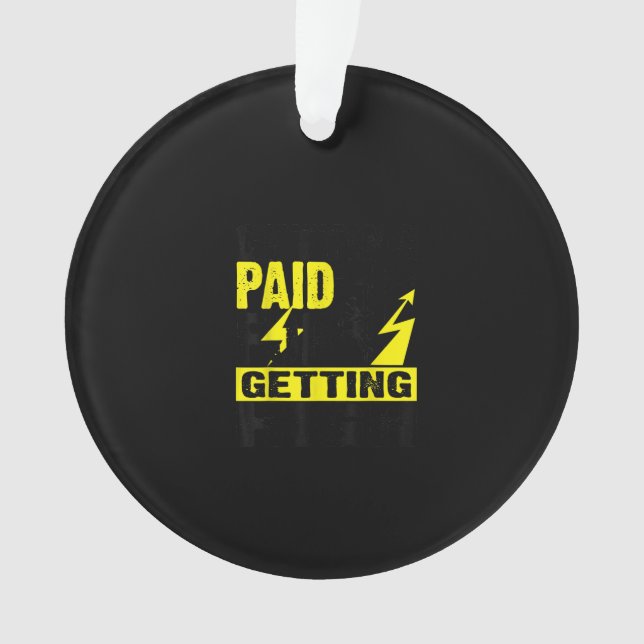 Funny Electrician Gift Electronics Power Lineman M (devant)