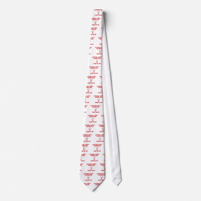funny electrician tie (Front)