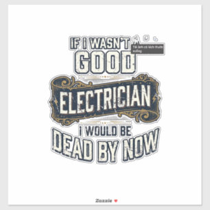 Funny Electrician Vintage Engraving Quote Design