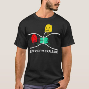 Funny Electricity Explained  I Teacher Nerd Gift T-Shirt