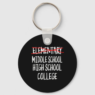 Funny Elementary School Graduation Tee 6th Grade G Keychain