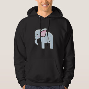 Funny Elephant Halloween Costume For Men Women Ki Hoodie