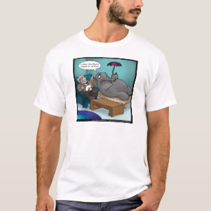 Funny Elephant In Therapy T-Shirt