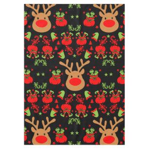 Funny Elf Christmas Wrapping Tablecloth