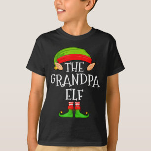 Funny Elf Family Christmas Grandpa Elf Sweater Mat