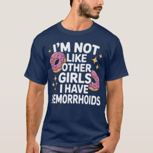 Funny Embarrassing Shirt Hemorrhoids Inappropriate