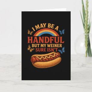 Funny Embyrring Crude Cringey Inappropriate Humor Card