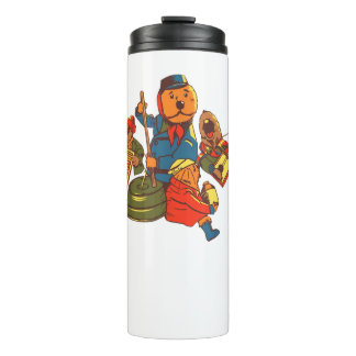 Funny Emmet Otter Christmas Jug Band 1977 Cartoon Thermal Tumbler