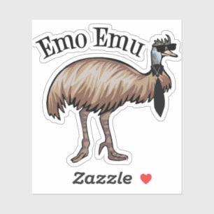 Funny Emo Emu