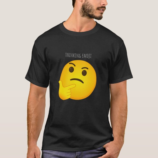 Funny emoji face T-Shirt (Front)
