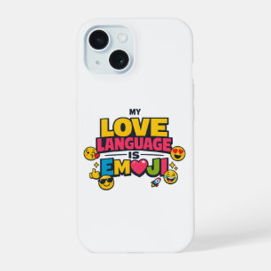 Funny Emoji Lover iPhone 15 Cases