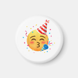 Funny Emoticon Party Magnet