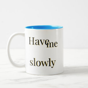 Funny emotional cute cool Two-Tone coffee mug