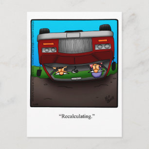 Funny Encouragement Humour Carte postale