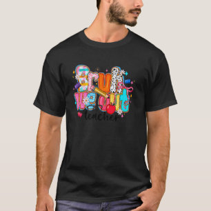 Funny End Of School Year Teacher Summer Bruh We Ou T-Shirt