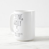 Funny Engagement Mug, Engagement Gift, Engagement Coffee Mug (Front Left)