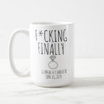 Funny Engagement Mug, Engagement Gift, Engagement Coffee Mug<br><div class="desc">Funny Engagement Mug,  Engagement Gift,  Engagement Gift Idea,  Funny Wedding Gift,  Sister Engagement Gift,  Best Friend Engagement Gift,  Bride</div>