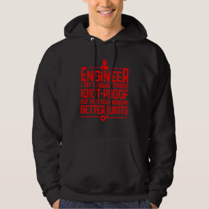 Funny Engineer Gift For Men Women Cool Engineering Hoodie