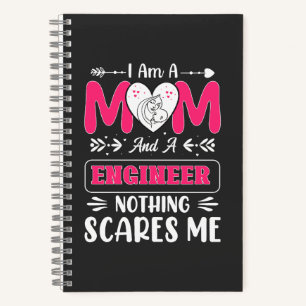 Funny Engineer Mom, Engineer Mom Notebook
