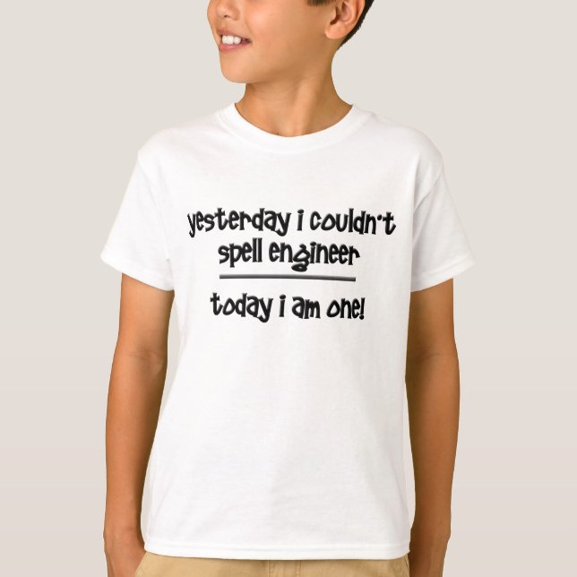 funny engineer T-Shirt (Front)