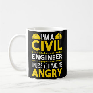 Funny Engineering Apparel Funny Motive Civil Coffee Mug