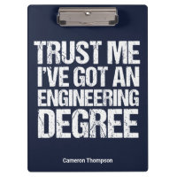 Funny Engineering Graduation Custom Engineer Blue