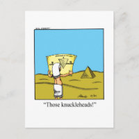 Funny Engineering Humour Postcard