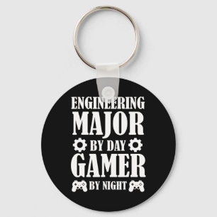 Funny Engineering Student Engineer Gamer Gifts For Keychain