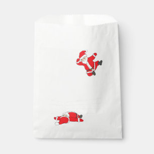 Funny English Bulldog Dog Tree Christmas Lights Xm Favour Bag