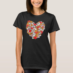 Funny English Bulldog Valentine English Bulldog Lo T-Shirt