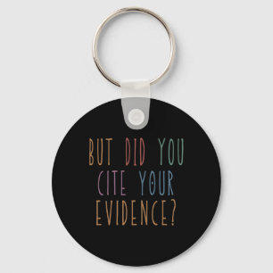 Funny English Teacher Back To School Keychain