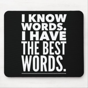 Funny English Teacher Gift - Trump Quote - The Bes Mouse Pad