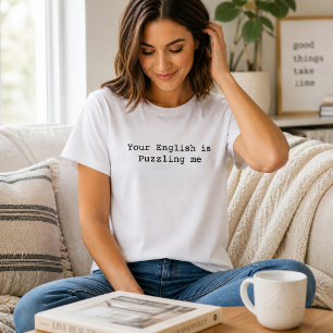 Funny English Teacher Grammar T-Shirt
