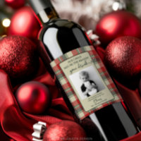 Funny Enseignant Cadeau Vin Étiquette - Cadeau Noë