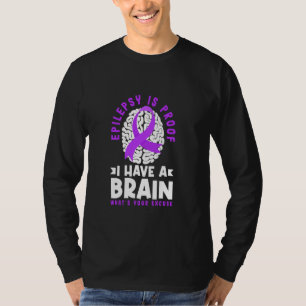Funny Epilepsy Warrior Epilepsy Awareness T-Shirt