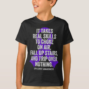 Funny Epilepsy Warrior Epilepsy Awareness T-Shirt