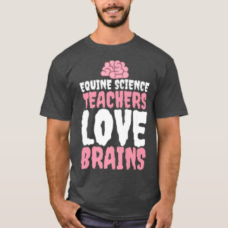 Funny Equine Science Teacher Halloween Premium685 T-Shirt
