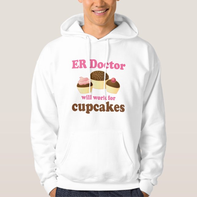 Funny ER doctor Hoodie (Front)