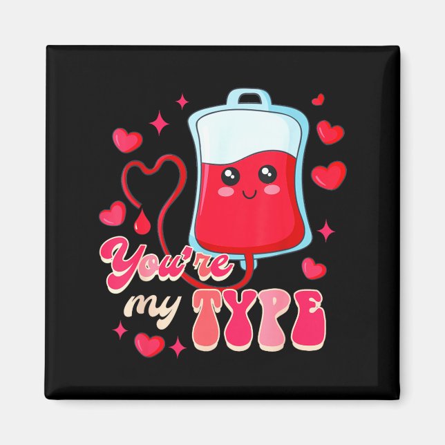 Funny Er Rn Nurse Nursing Valentine’s Day You're M Magnet (Front)