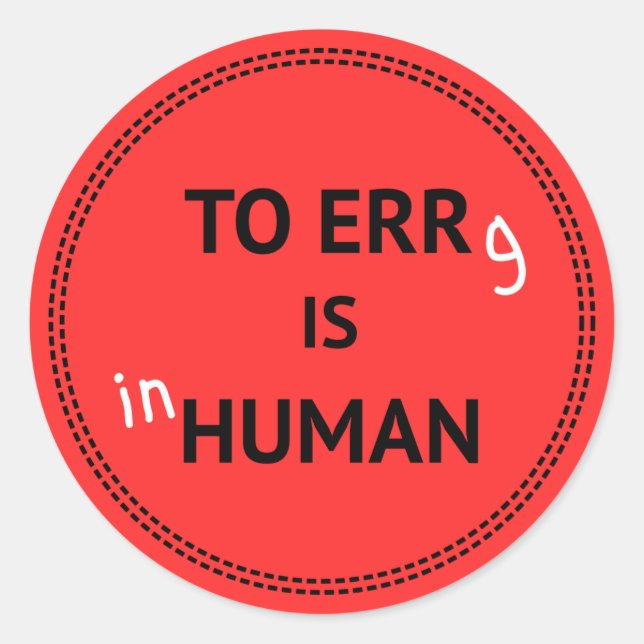 Funny erg training sport quote rowing classic round sticker (Front)