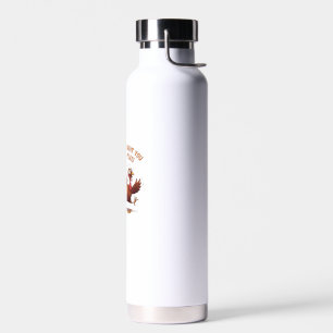 Funny Escaping Turkey Thanksgiving Classic T-Shirt Water Bottle