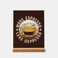 Funny espresso word art coffee 