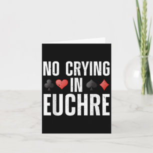 Funny Euchre Design For Men Women Card Game Euchre
