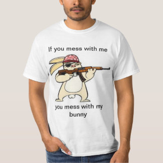 Funny Evil Bunny T-shirt