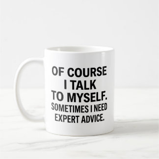 Funny Expert Advice Mug Gag Gift