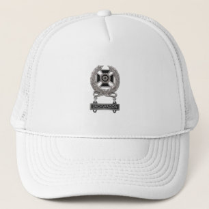 Funny Expert Jackwagon Medal Trucker Hat